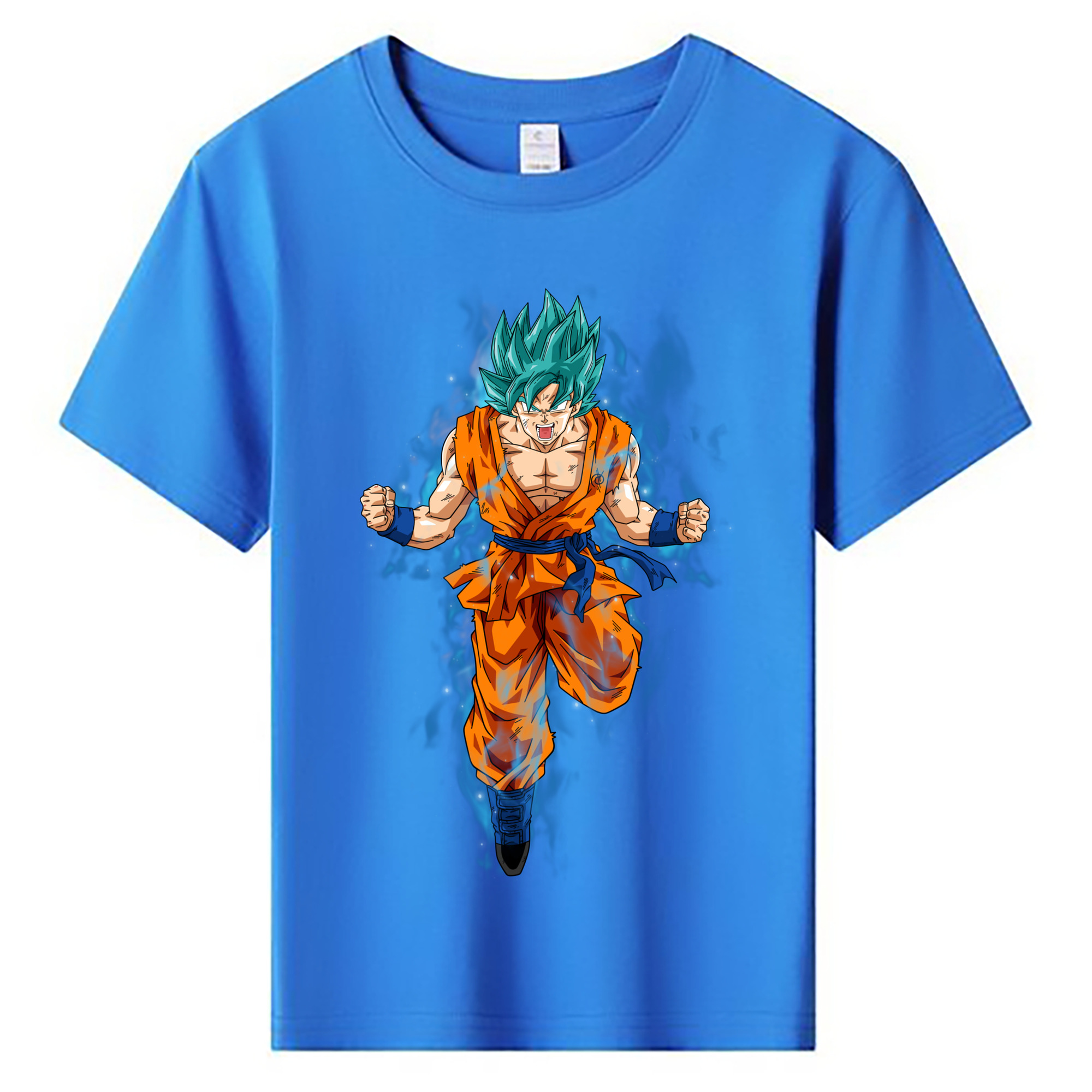 （画像用） ドラゴンボール 孫 悟飯（そんごはん）DRAGON BALL Son Gohan 綿100％キッズTシャツ（フロントプリント）